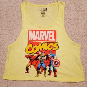 ***Original Marvel*** Crop Top Tank Tee